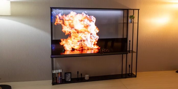 LG Transparent TV