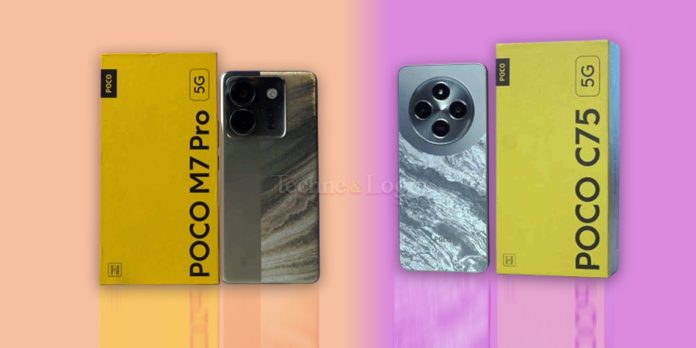 POCO C75 & POCO M7 Pro