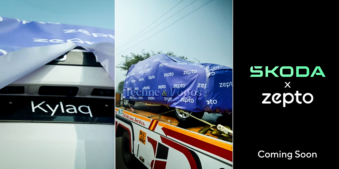 Skoda cars on Zepto
