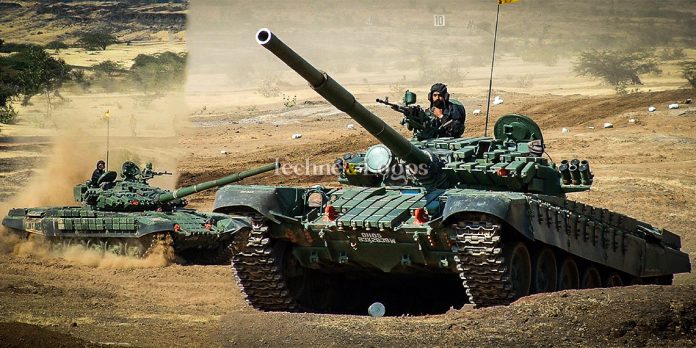 T-72s Main Battle Tanks indian army