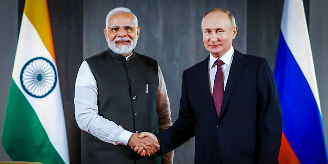 Modi & Putin shares call