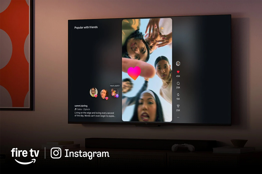 Instagram fire tv
