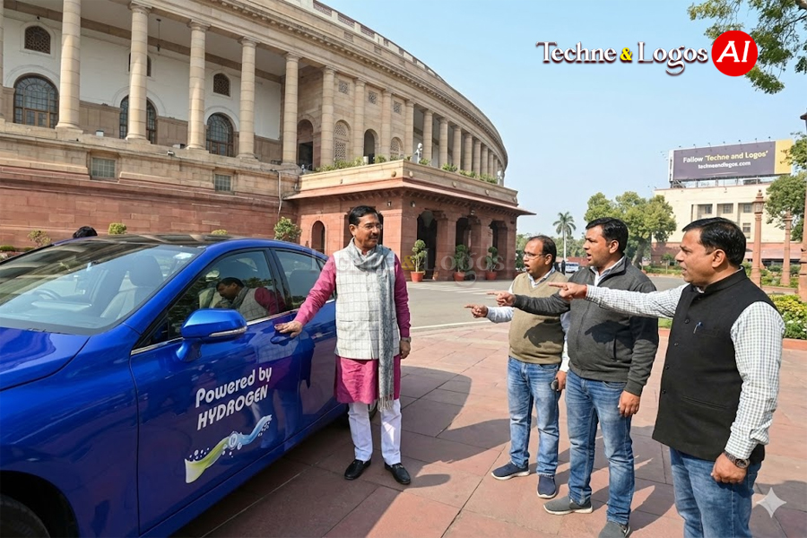 Prahllad Joshi with car