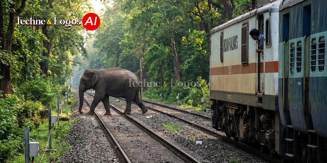 elephants on rail track