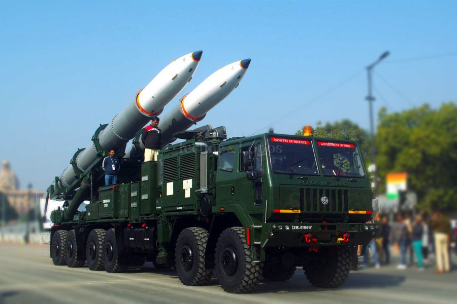 India’s Pralay tactical ballistic missile
