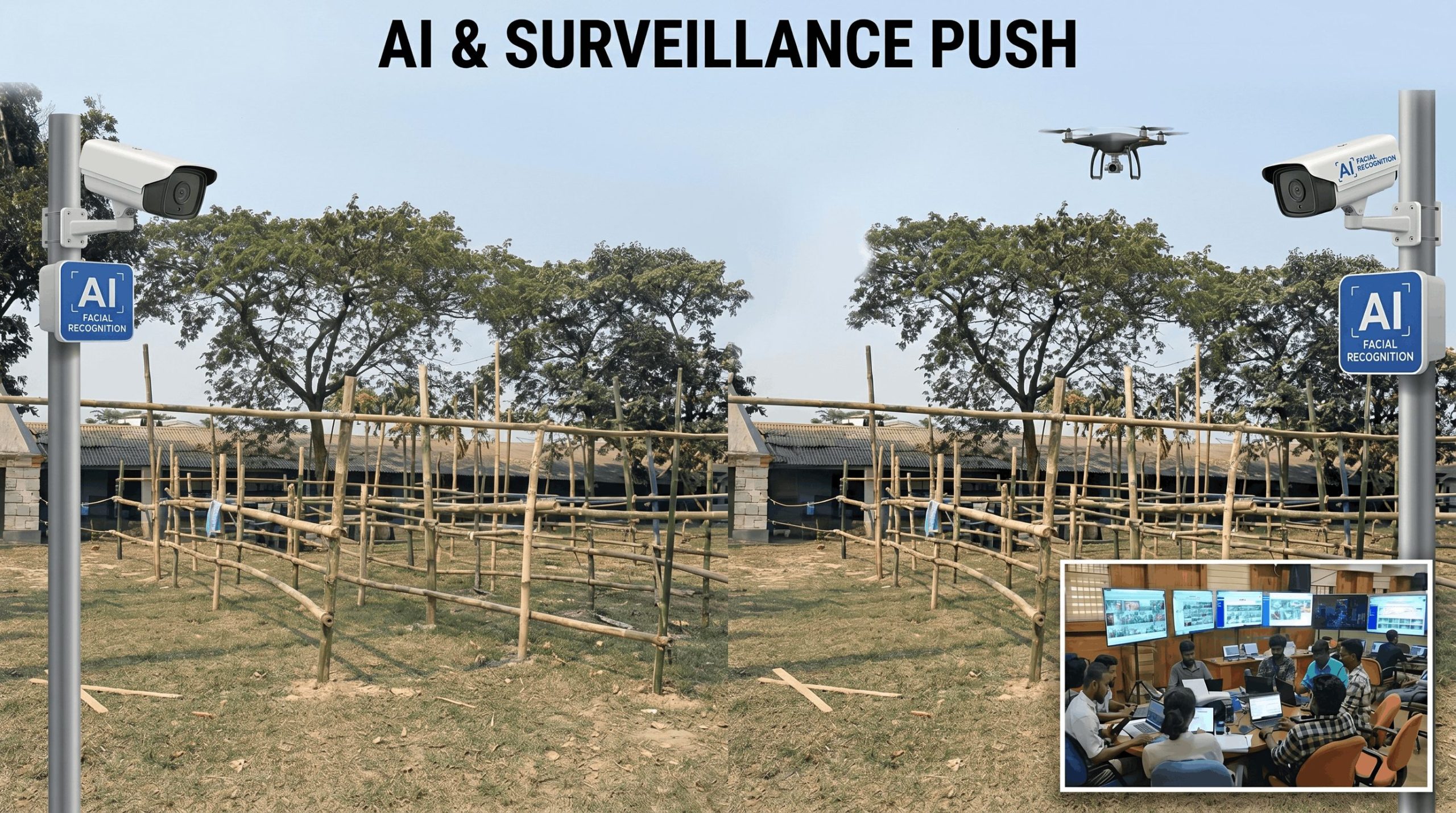 West Bengal election surveillance