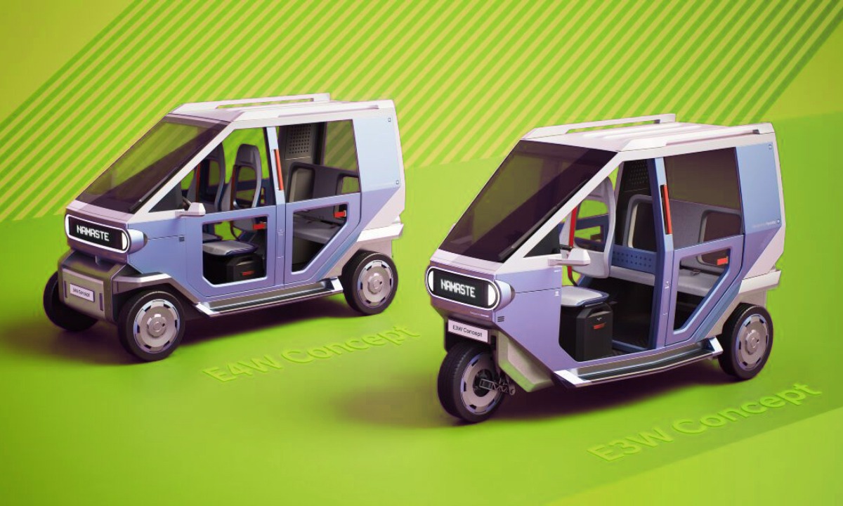 Hyundai TVS E3W concept