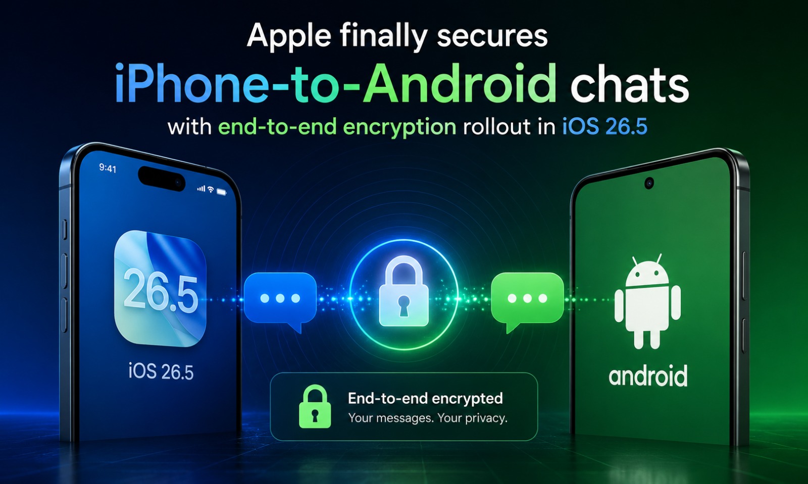 iPhone Android E2EE chats