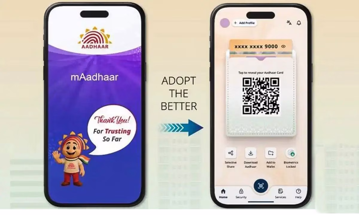 mAadhaar app discontinued