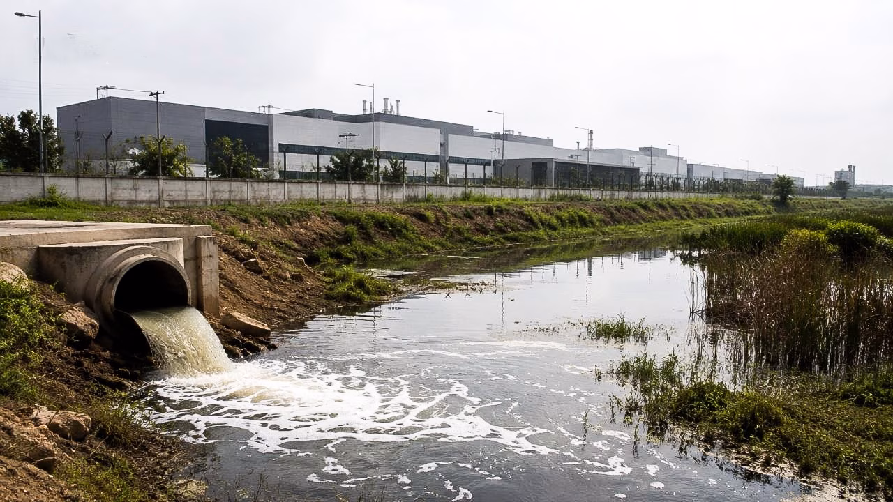 Tata Electronics water pollution