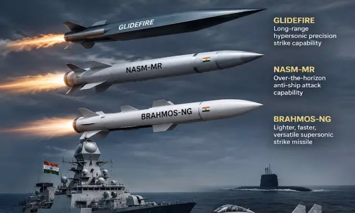 Indian Navy Layered Naval Firepower