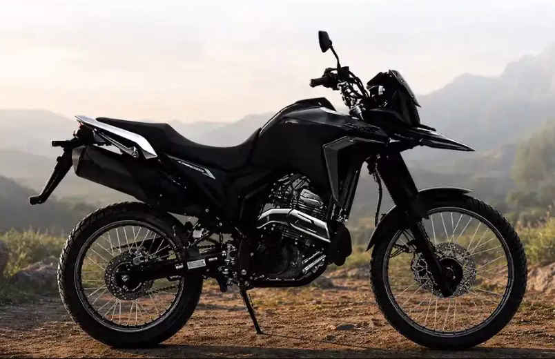 Bajaj dual-sport motorcycle
