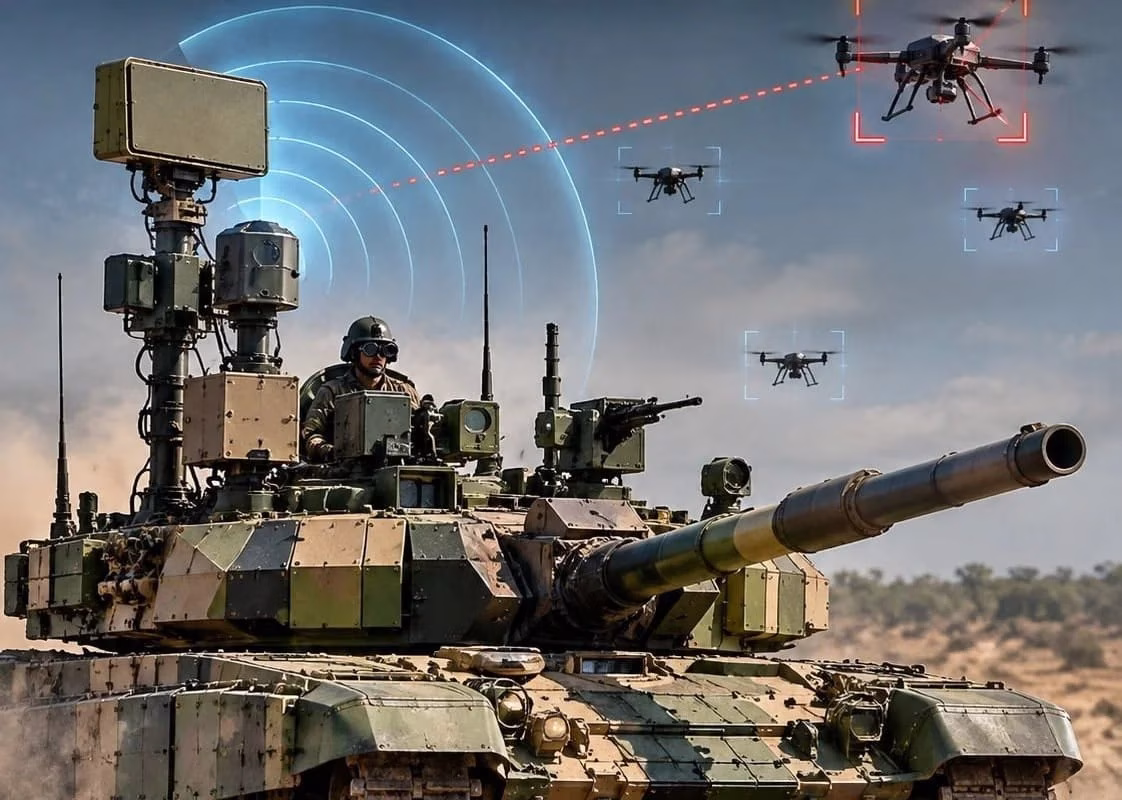 Indian Army tank anti-drone tech