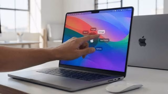 MacBook Pro OLED Touchscreen