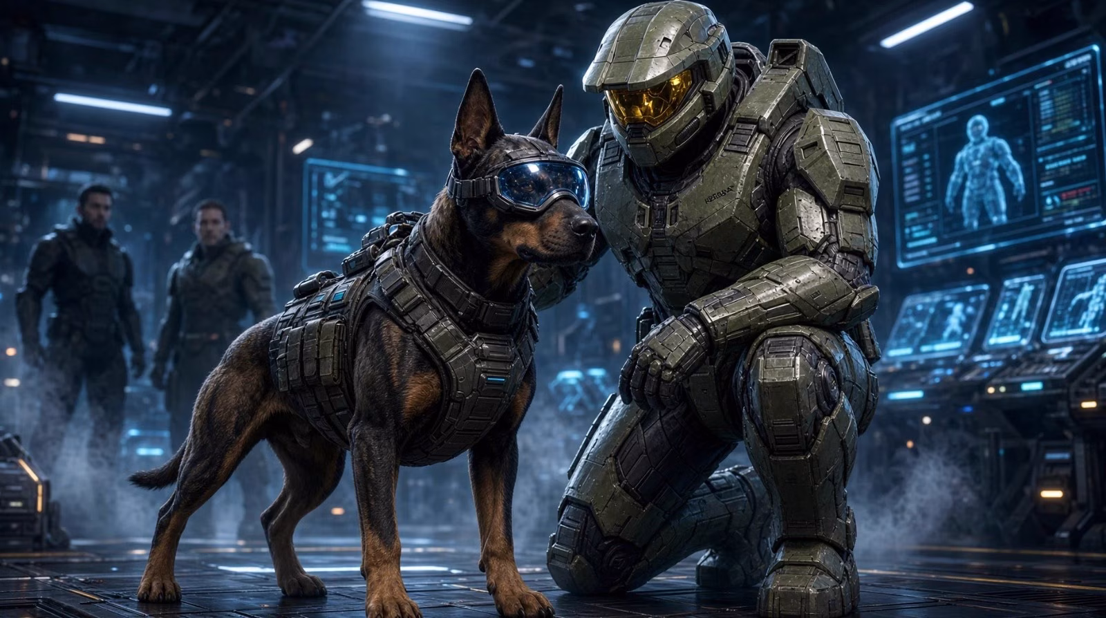 genetically engineered war dogs
